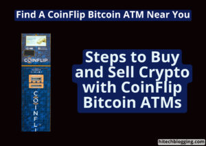 An image of a CoinFlip Bitcoin ATM with text overlays promoting how to find and use CoinFlip Bitcoin ATMs to buy and sell cryptocurrency.